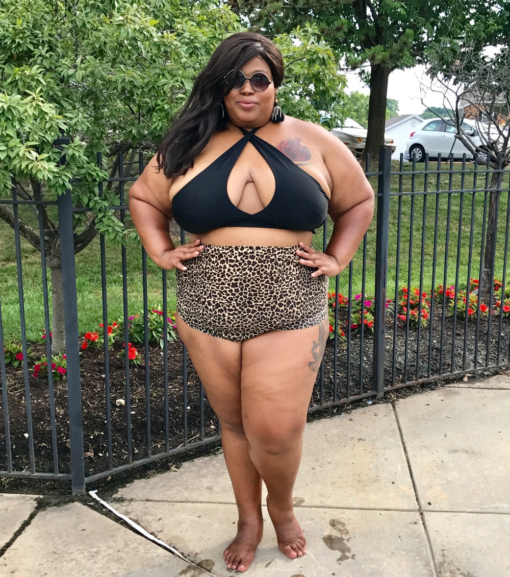 Plus Size resort wear from Honey's Child Boutique is perfect for a plus size pool party or a simple summer night out at the pool.