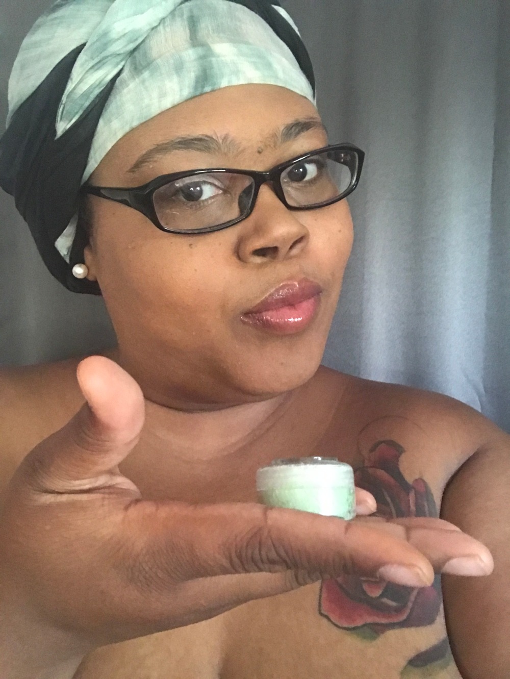 Lip Scrub from local black business via The Makers Mart
